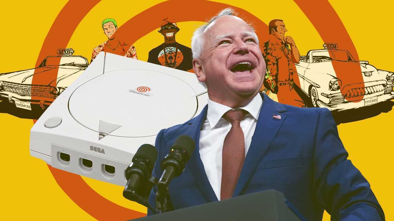 VP Candidate Tim Walz Was a Big Dreamcast Fan, and We Think We've F...